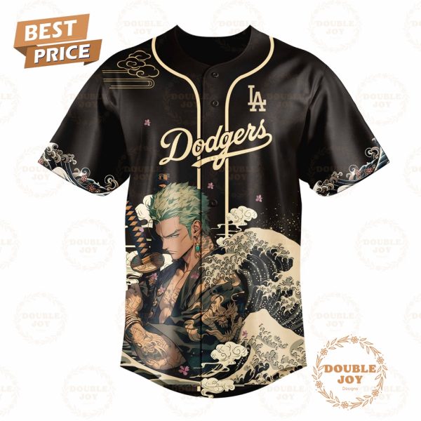 Los Angeles Dodgers Zoro x One Piece 2025 Japan Limited Edition Baseball Jersey