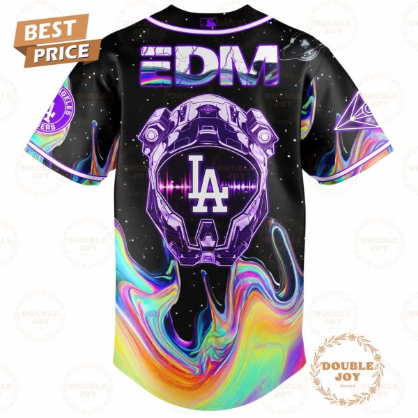 Los Angeles Dodgers x EDM PulseBeat Jersey Galaxy Edition Baseball Jersey