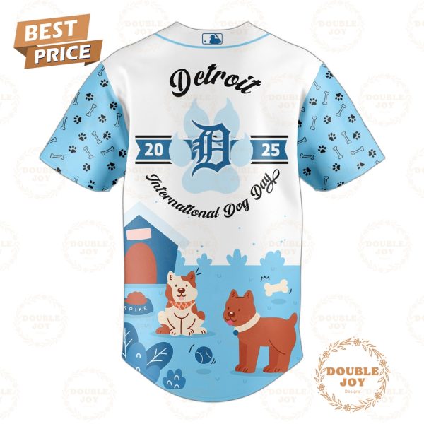 Detroit Tigers x International Dog Day 2025 Limited Edition Baseball Jersey