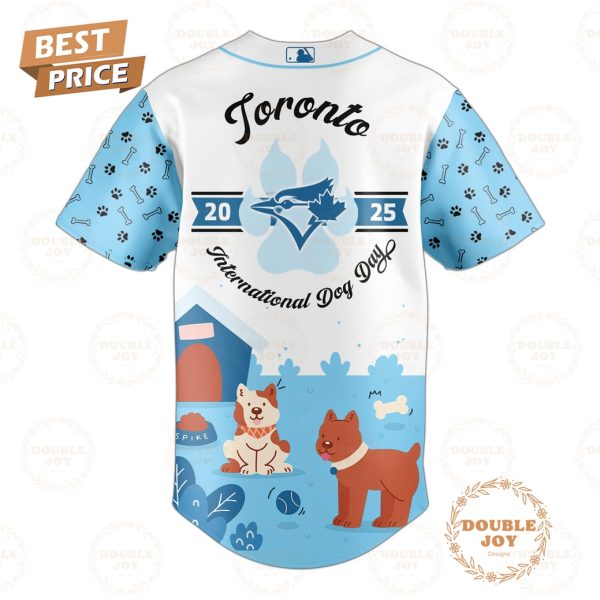 Toronto Blue Jays x International Dog Day 2025 Limited Edition Baseball Jersey
