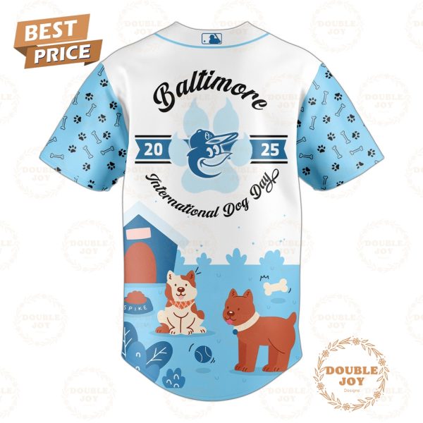 Baltimore Orioles x International Dog Day 2025 Limited Edition Baseball Jersey