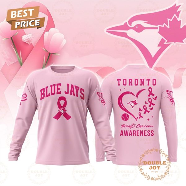 Toronto Blue Jays MLB Breast Cancer Awareness Special Pink Design T-Shirt, Hoodie