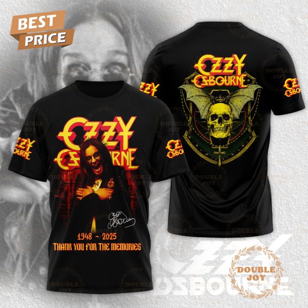 Ozzy Osbourne RIP 1948-2025 Limited Edition T-Shirt, Hoodie
