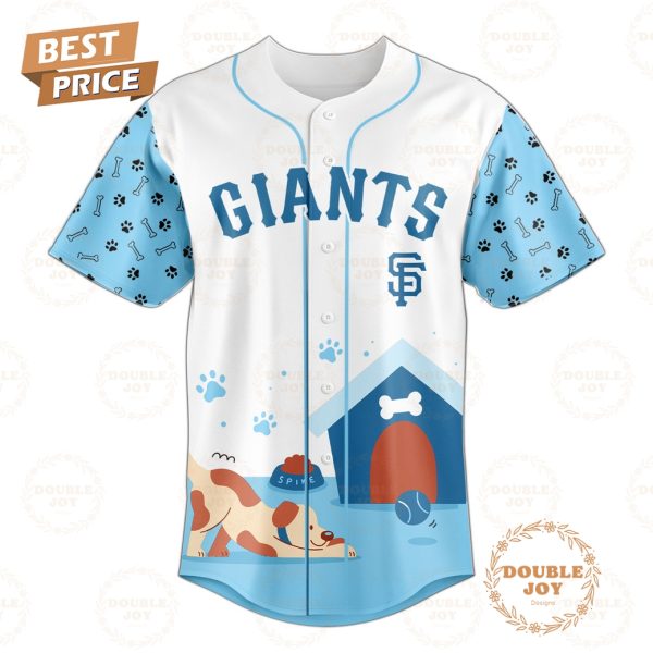 San Francisco Giants x International Dog Day 2025 Limited Edition Baseball Jersey