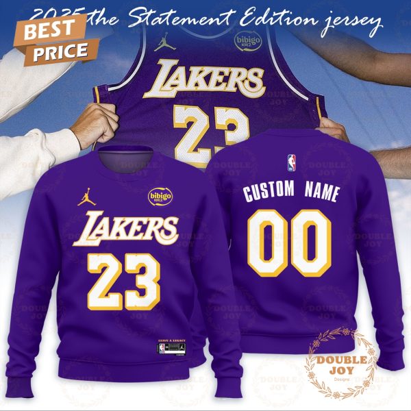 2025 The Statement Edition Los Angeles Lakers x James 23 Limited Edition T-Shirt, Hoodie