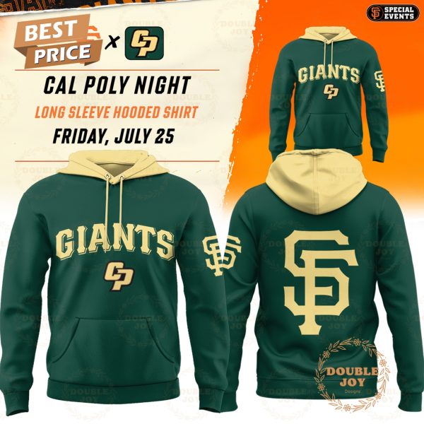 San Francisco Giants Cal Poly Night 2025 Hoodie
