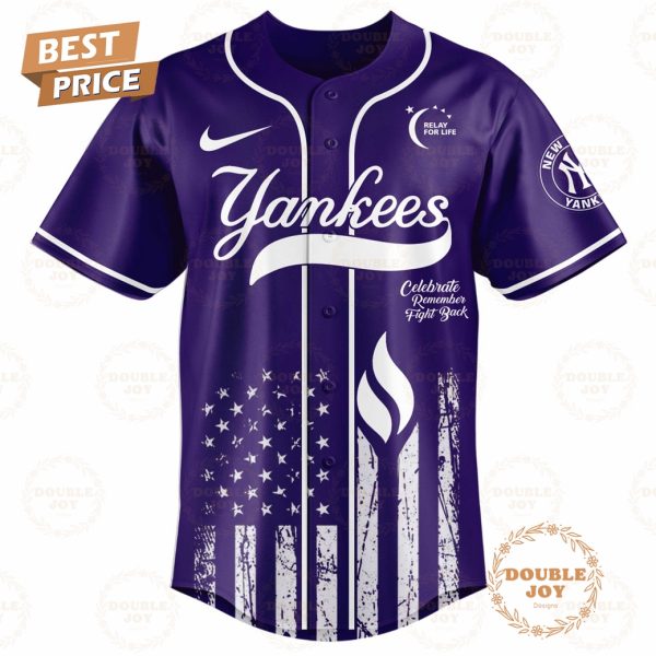 New York Yankees United Against Cancer Relay For Life 2025 Limited Edition Baseball Jersey