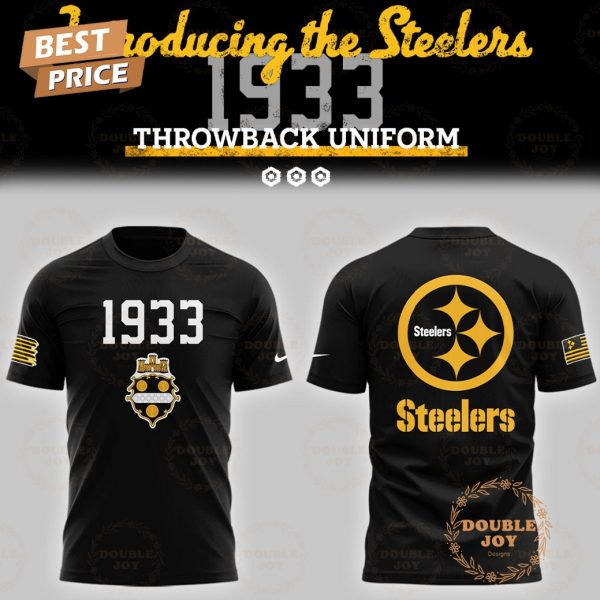 Pittsburgh Steelers 1933 Throwback Game 2025 Limited Edition T-Shirt, Hoodie