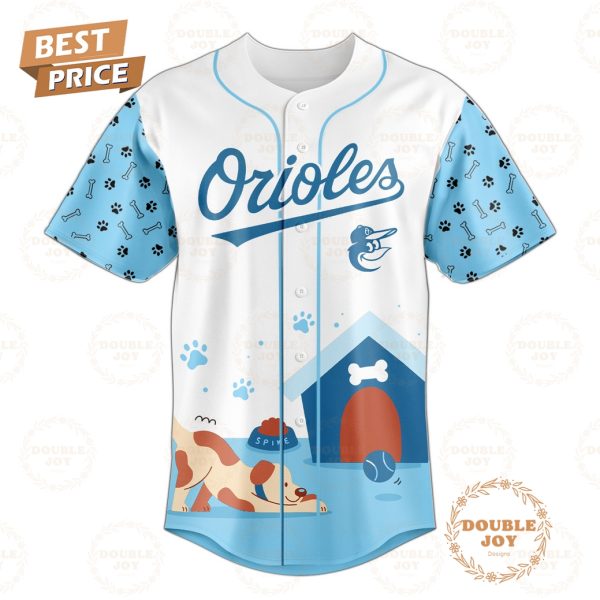 Baltimore Orioles x International Dog Day 2025 Limited Edition Baseball Jersey