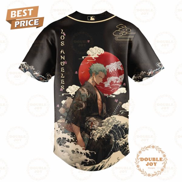 Los Angeles Dodgers Zoro x One Piece 2025 Japan Limited Edition Baseball Jersey
