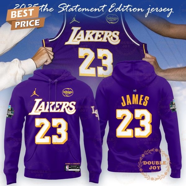 2025 The Statement Edition Los Angeles Lakers x James 23 Limited Edition T-Shirt, Hoodie