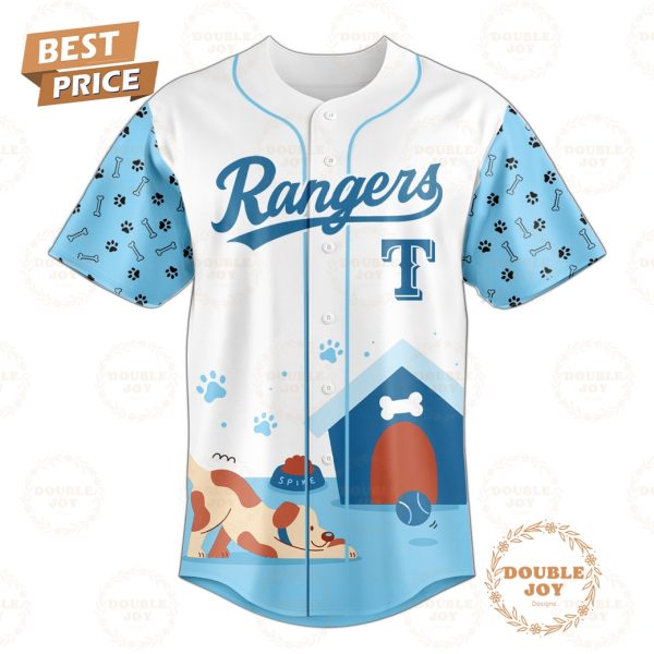 Texas Rangers x International Dog Day 2025 Limited Edition Baseball Jersey