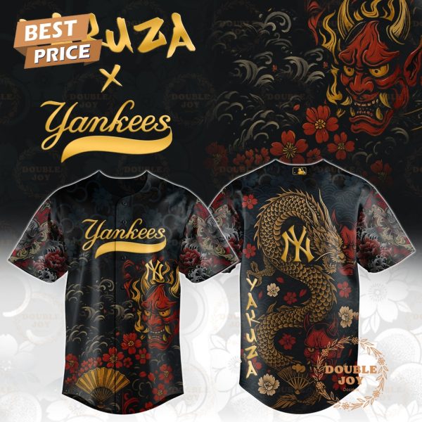 New York Yankees Yakuza Dragon Oni 2025 Limited Edition Baseball Jersey