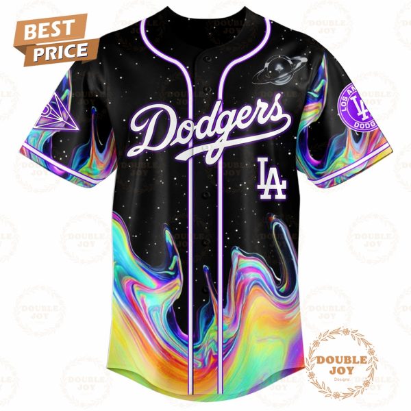 Los Angeles Dodgers x EDM PulseBeat Jersey Galaxy Edition Baseball Jersey