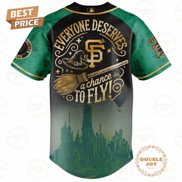 San Francisco Giants Wicked Everyone Deserves A Chance To Fly! 2025 Limited Edition Baseball Jersey
