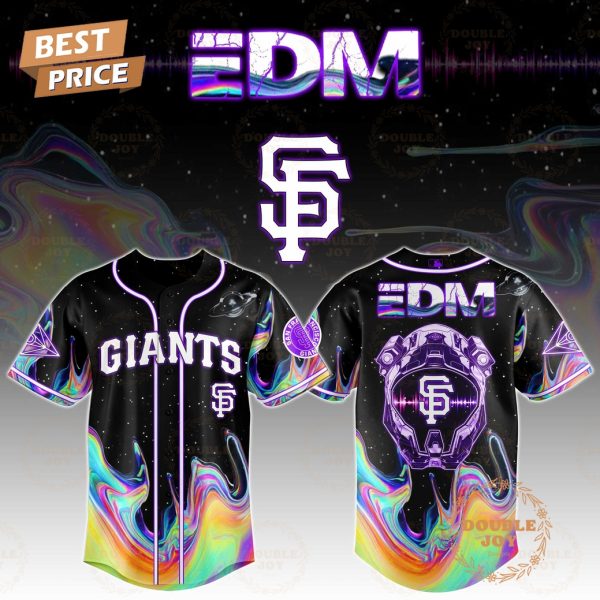 San Francisco Giants x EDM PulseBeat Jersey Galaxy Edition Baseball Jersey