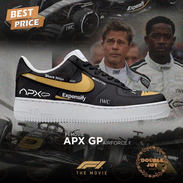 F1 The Movie APX GP 2025 Limited Edition Air Force 1 Sneakers