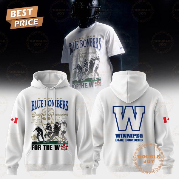 Winnipeg Blue Bombers 12 Time Grey Cup Champions Limited Edition T-Shirt, Hoodie – White