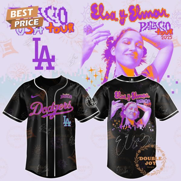 Los Angeles Dodgers x Elsa Y Elmar USA Tour Limited Edition 2025 Baseball Jersey