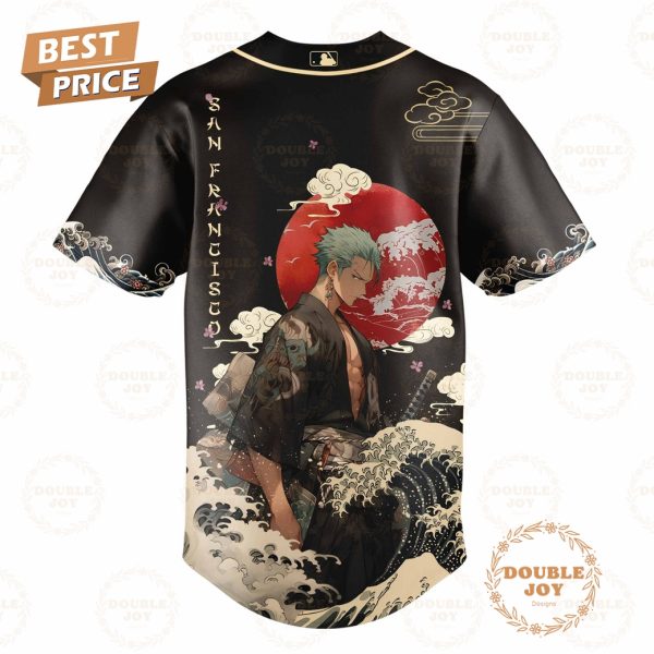 San Francisco Giants Zoro x One Piece 2025 Japan Limited Edition Baseball Jersey