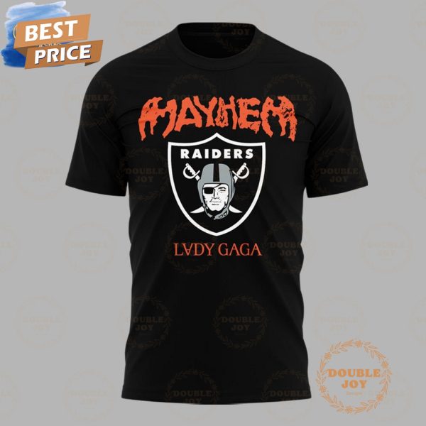 Las VegLas Raiders x Lady Gaga The Mayhem Ball Tour 2025 Limited Edition T-Shirt, Hoodie