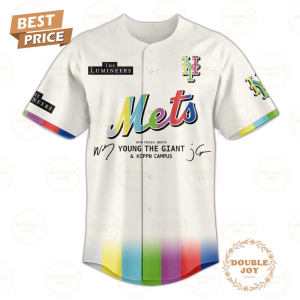 New York Mets The Lumineers 2025 Limited Edition Baseball Jersey