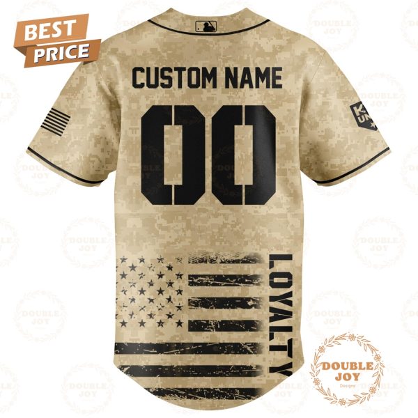New York Mets Honoring Military Dogs 2025 Custom Name Limited Edition Baseball Jersey