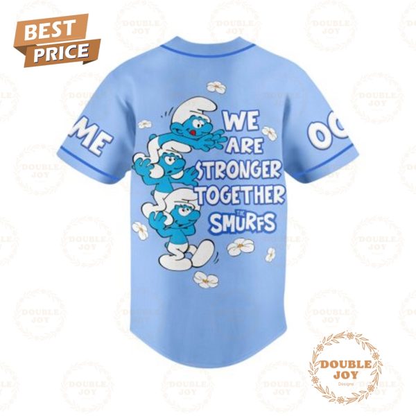 The Smurfs Special Edition Custom Name Baseball Jersey
