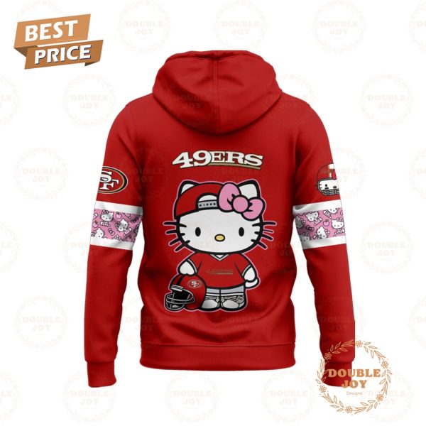 San Francisco 49ers 2025 Hello Kitty Special Edition Hoodie