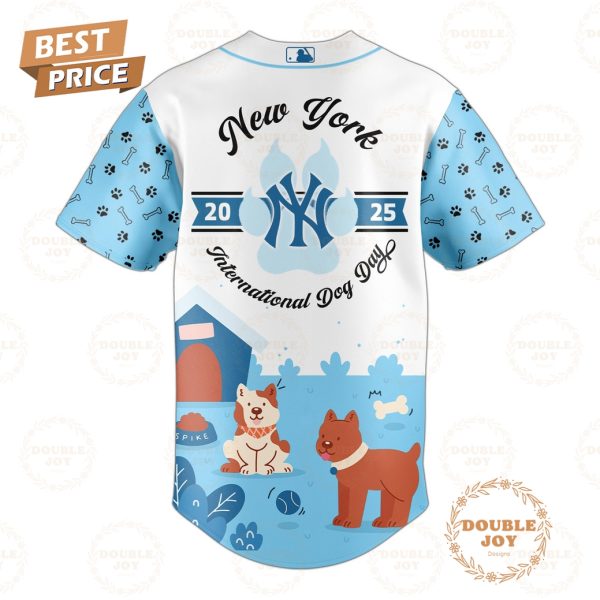 New York Yankees x International Dog Day 2025 Limited Edition Baseball Jersey