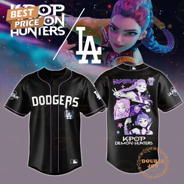 Los Angeles Dodgers K-Pop Demon Hunters 2025 Huntrix Limited Edition Baseball Jersey