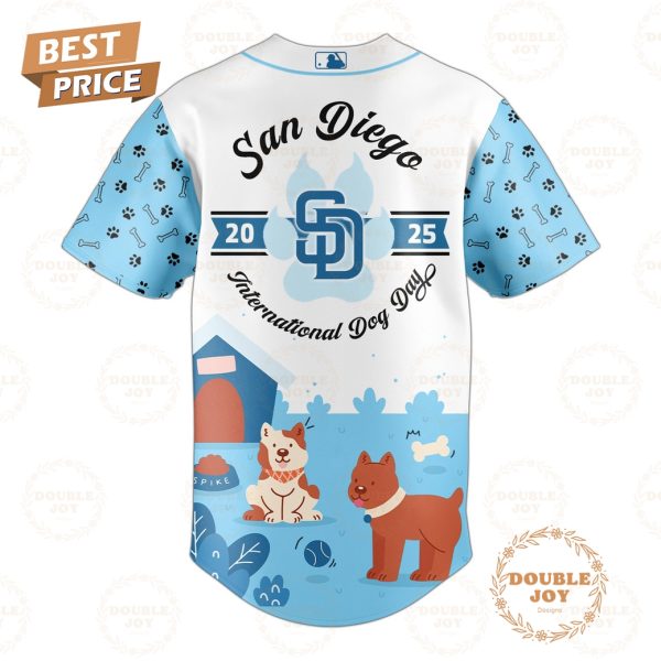 San Diego Padres x International Dog Day 2025 Limited Edition Baseball Jersey