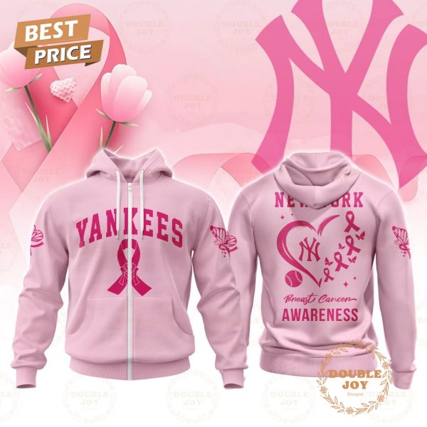 New York Yankees MLB Breast Cancer Awareness Special Pink Design T-Shirt, Hoodie