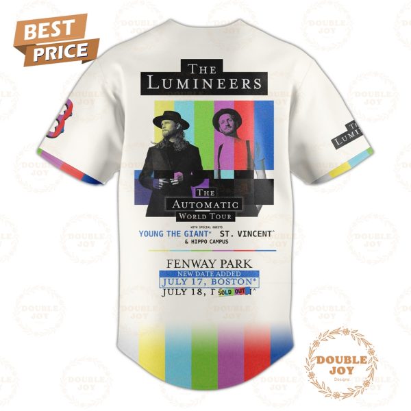 Boston Red Sox The Lumineers 2025 Limited Edition Baseball Jersey