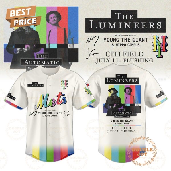 New York Mets The Lumineers 2025 Limited Edition Baseball Jersey