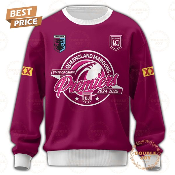 Queensland Maroons 2024-25 State Of Origin Premiers Limited Edition Hoodie