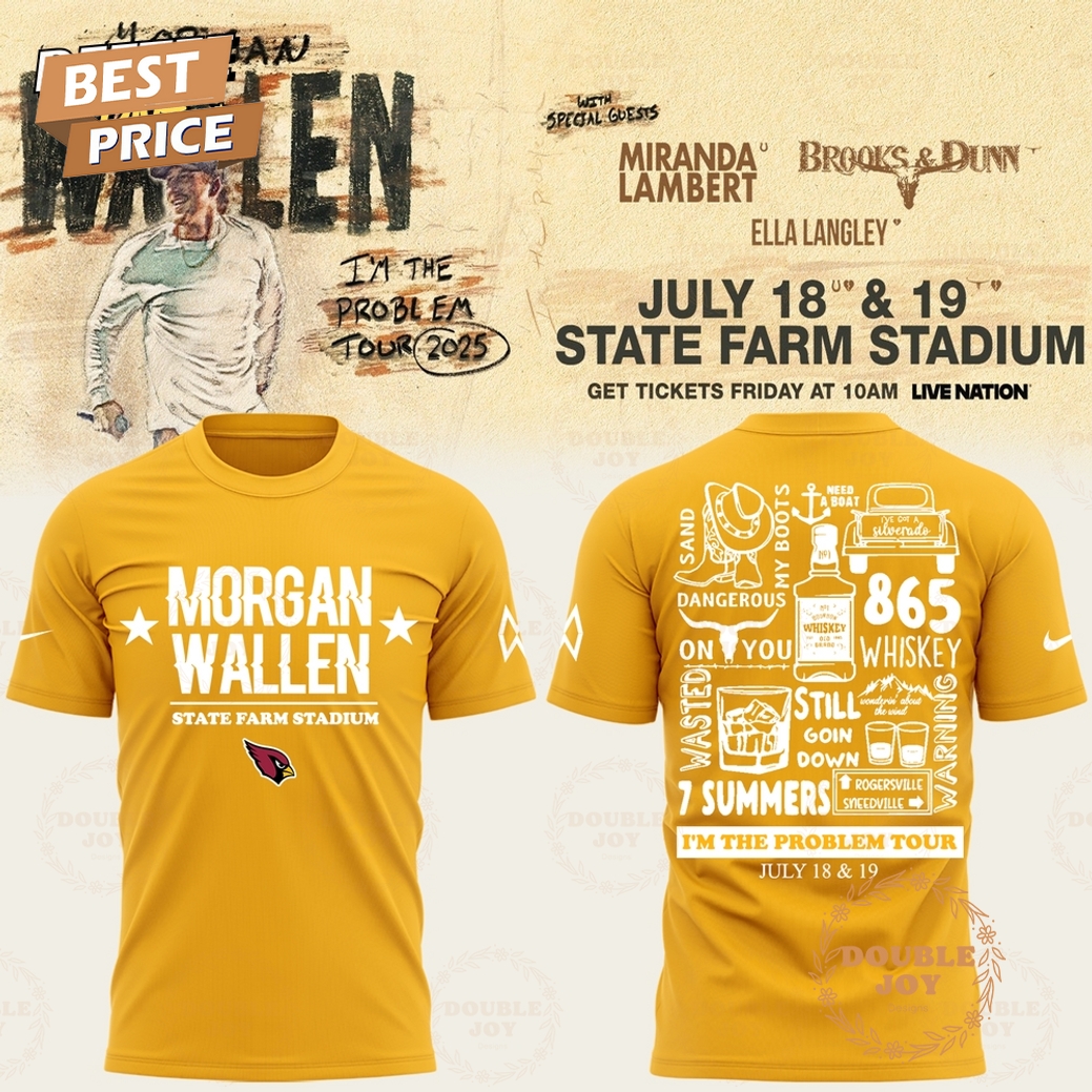 Arizona Cardinals x Morgan Wallen 2025 Deetee Zone T-Shirt, Hoodie Arizona Cardinals x Morgan Wallen 2025 Deetee Zone T-Shirt, Hoodie