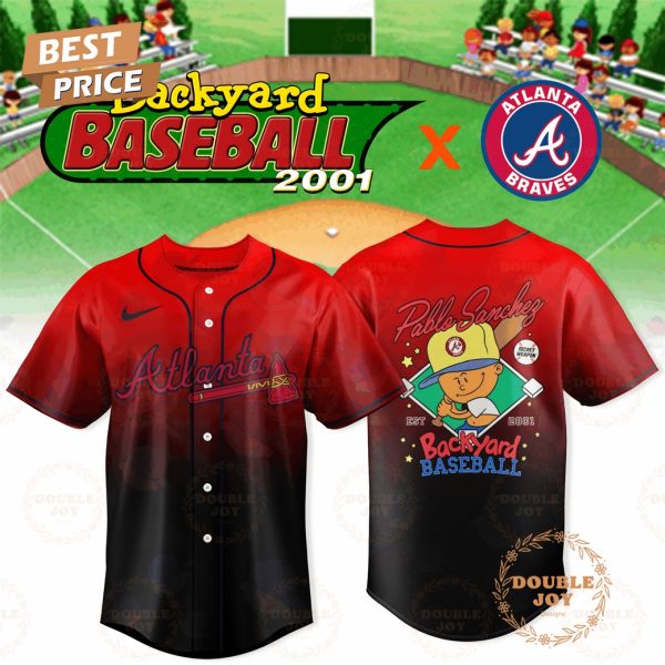 Atlanta Braves Pablo Sanchez Backyard EST 2001 Limited Edition Baseball Jersey