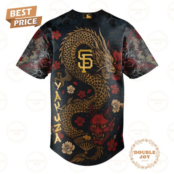 San Francisco Giants  Yakuza Dragon Oni 2025 Limited Edition Baseball Jersey