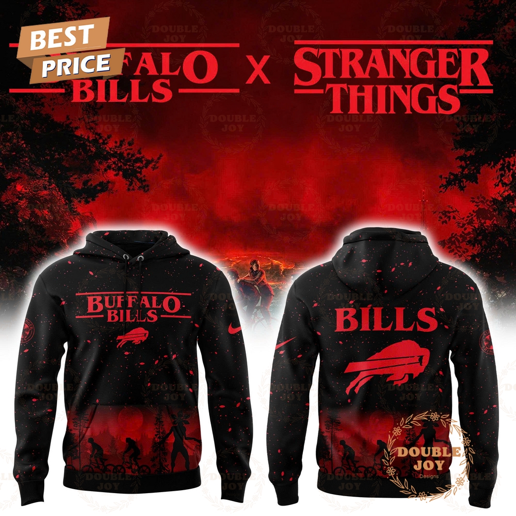 Buffalo Bills x Tranger Things Hoodie Buffalo Bills x Tranger Things Hoodie