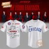 Chicago Cubs x ATEEZ World Tour 2025 Baseball Jersey – Black