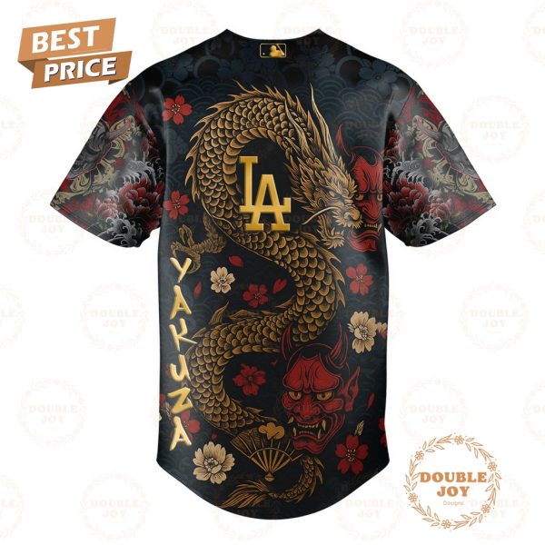Los Angeles Dodgers Yakuza Dragon Oni 2025 Limited Edition Baseball Jersey