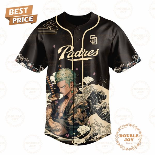 San Diego Padres Zoro x One Piece 2025 Japan Limited Edition Baseball Jersey
