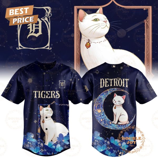 Detroit Tigers Cat Version Tarot 2025 Special Edition Baseball Jersey