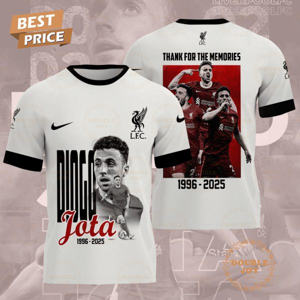 Diogo Jota Thank You For The Memories 1996-2025 Special Edition T-Shirt, Hoodie