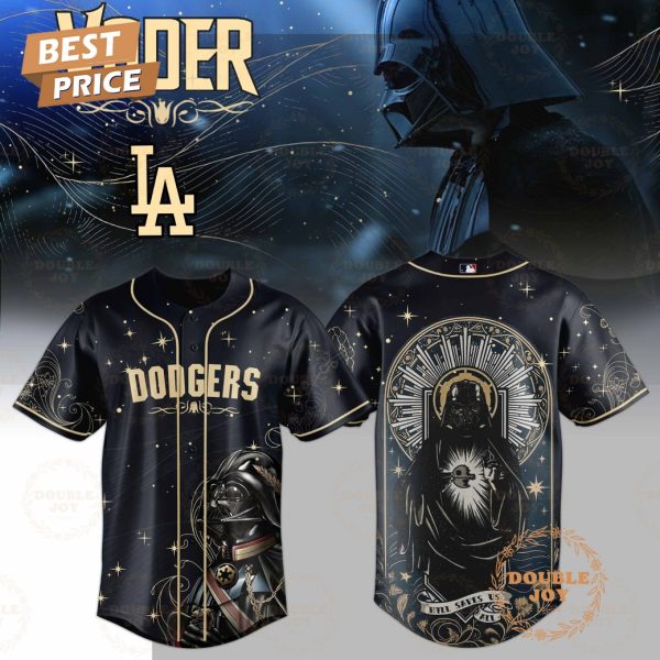 Los Angeles Dodgers Vader x Dark Lord Of The Stars 2025 Limited Edition Baseball Jersey