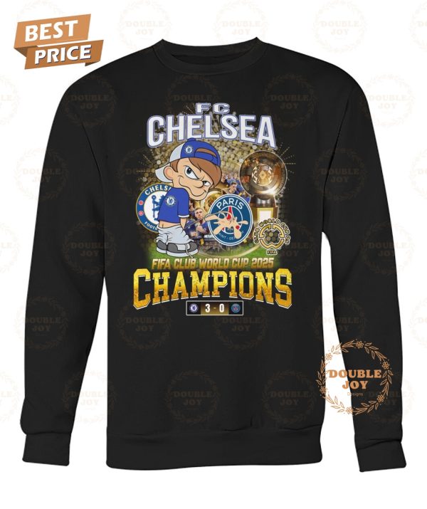 FC Chelsea FIFA Club World Cup Champions 2025 Limited Edition T-Shirt