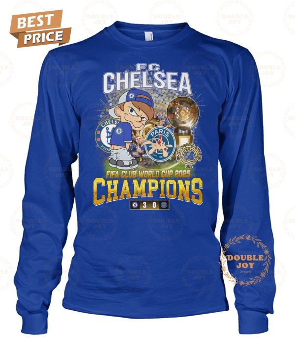 FC Chelsea FIFA Club World Cup Champions 2025 Limited Edition T-Shirt