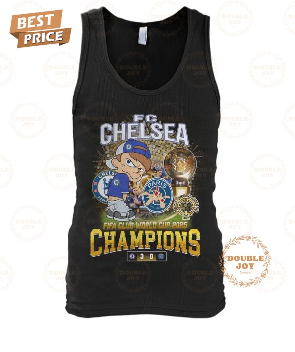 FC Chelsea FIFA Club World Cup Champions 2025 Limited Edition T-Shirt