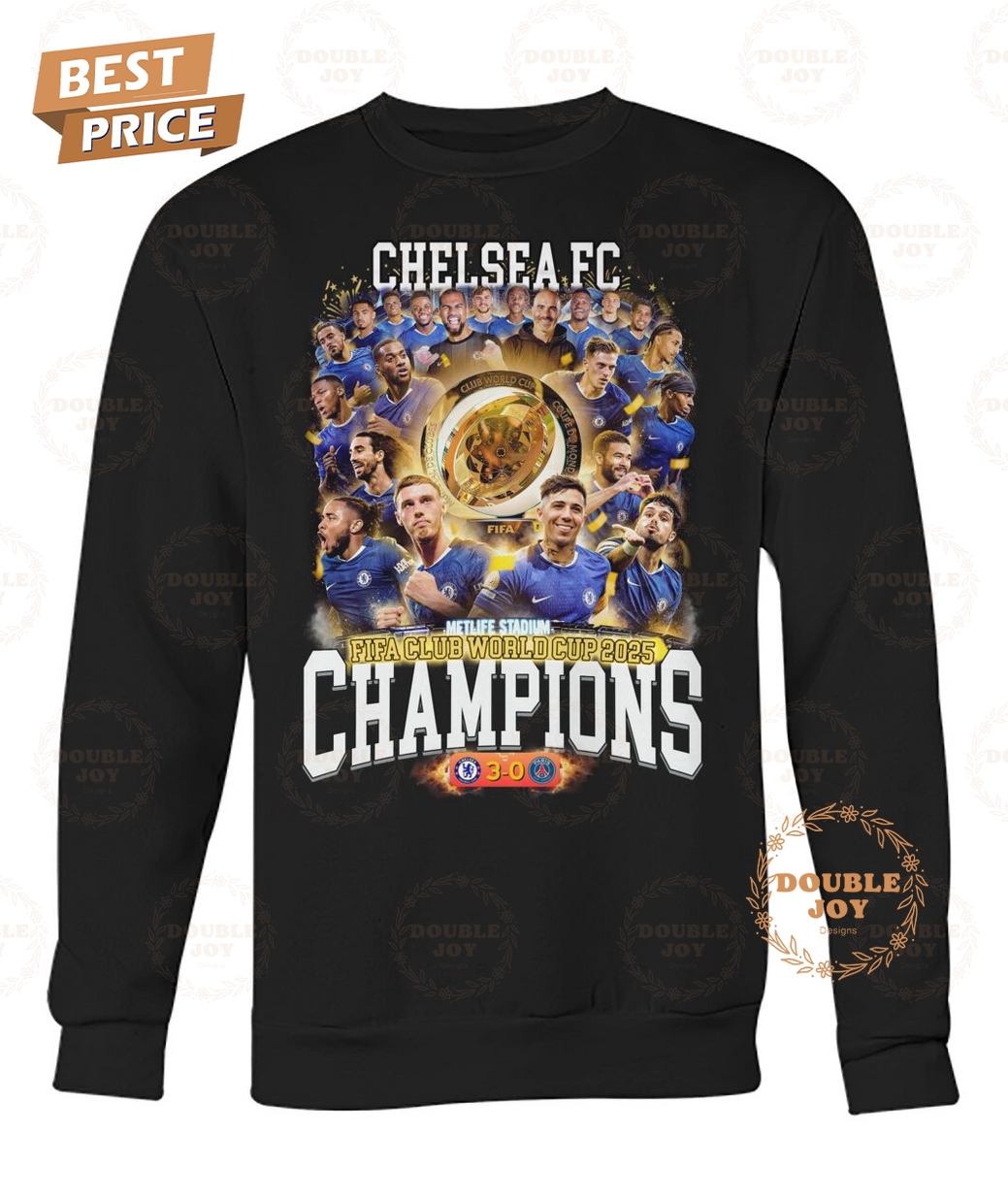 FIFA Club World Cup 2025 Champions Chelsea FC T-Shirt FIFA Club World Cup 2025 Champions Chelsea FC T-Shirt